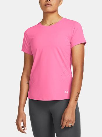 Under Armour UA Launch Elite Shortsleeve Triko Růžová