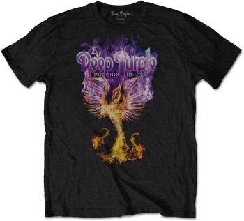 Deep Purple Tričko Pheonix Rising Unisex Black 2XL