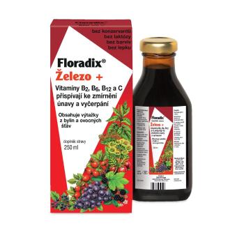 Salus Floradix Železo+ sirup 250 ml