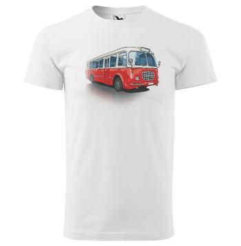 Tričko Škoda 706 RTO (Velikost: 4XL, Typ: pro muže, Barva trička: Bílá)