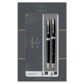 PARKER Sonnet Matte Black CT Duo Set (2093259)