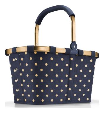 Reisenthel Carrybag Frame Metallic Dots Blue