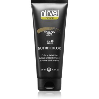 Nirvel Nutre Color vyživující tónovací maska na vlasy odstín Topacio 200 ml