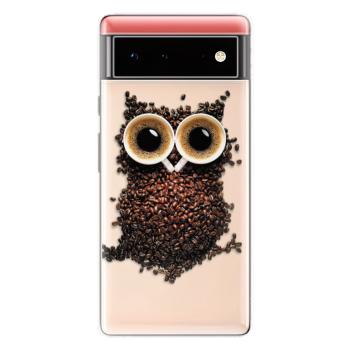 Odolné silikonové pouzdro iSaprio - Owl And Coffee - Google Pixel 6 5G