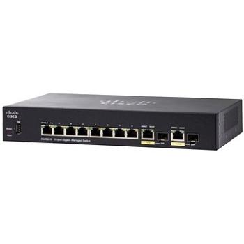 Cisco SG350-10 10-port Gigabit Managed Switch (SG350-10-K9-EU)