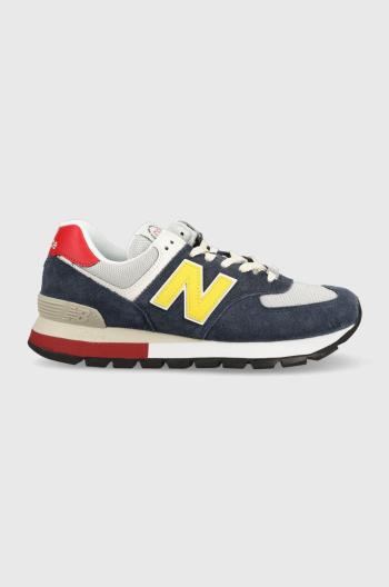 Sneakers boty New Balance Ml574dvr tmavomodrá barva