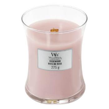 WoodWick Vonná svíčka váza Rosewood 275 g