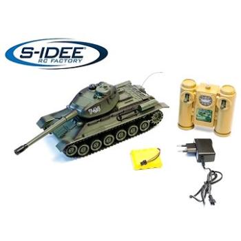 Bojující tank T34  2,4 GHz s infra dělem, bojující 1:28 (4260463523041)