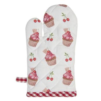 Bavlněná kuchyňská chňapka pro děti Cherry Cupcake - 12*21 cm CUP44K