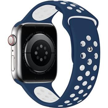 Eternico Sporty pro Apple Watch 38mm / 40mm / 41mm  Cloud White and Blue     (AET-AWSP-WhB-38)