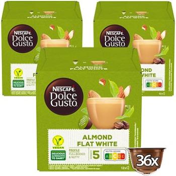 NESCAFÉ® Dolce Gusto® Almond Flat White – kávové kapsle – karton 3x12 ks (12539469)