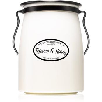 Milkhouse Candle Co. Creamery Tobacco & Honey vonná svíčka Butter Jar 624 g