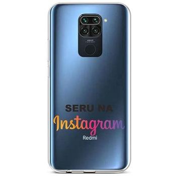 TopQ Xiaomi Redmi Note 9 silikon Instagram 51392 (Sun-51392)