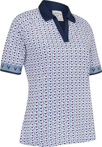 Callaway Chev Geo Half-Sleeve Womens Flint Stone S Polo košile