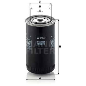 MANN-FILTER W950/7 (W950/7)