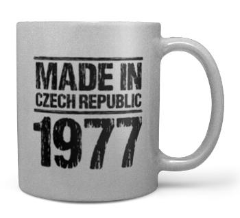 Hrnek Made In (rok: 1977, Náplň hrníčku: Žádná)