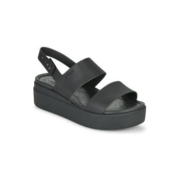 Crocs  CROCS BROOKLYN LOW WEDGE W  Sandále Čierna