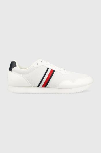 Sneakers boty Tommy Hilfiger CORE LO RUNNER bílá barva, FM0FM04504