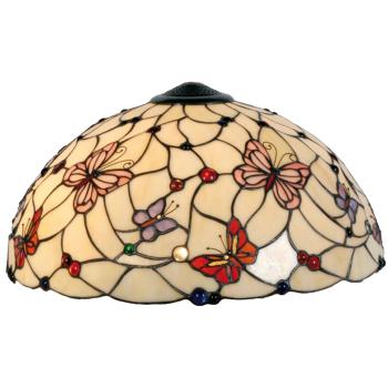 Stínidlo Tiffany Butterfly Garden - Ø 48 cm 5LL-5382