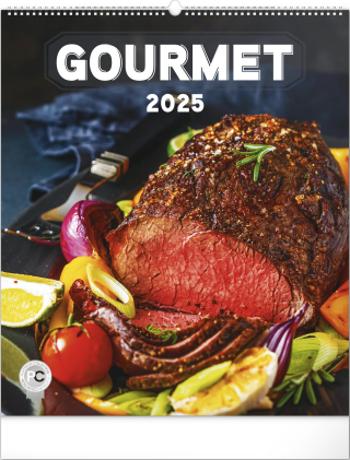 Kalendář 2025 nástěnný: Gourmet, 48 × 56 cm