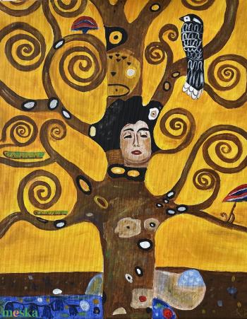 Klimt életfa Judith portréval