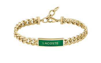 Lacoste Moderní pozlacený náramek z oceli 2040323