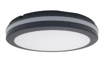 Solight Černé LED stropní/nástěnné svítidlo 36-44W IP65 CCT WO821