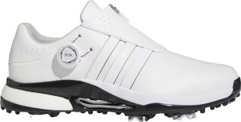 Adidas Tour360 24 BOA Boost White/Cloud White/Core Black 42 Pánské golfové boty