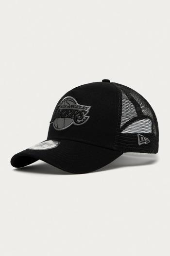 Čepice New Era černá barva, s aplikací, 12523911-BLACK