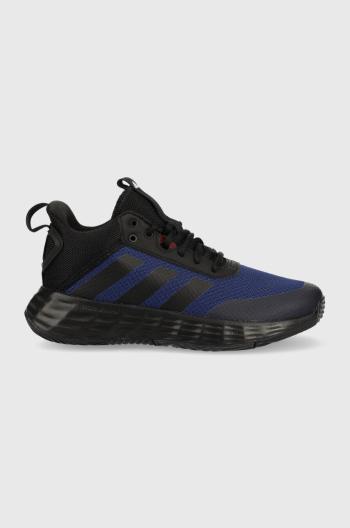 Dětské sneakers boty adidas Originals OWNTHEGAME 2.0 K tmavomodrá barva