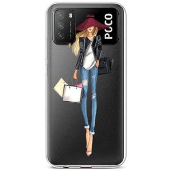 TopQ Xiaomi Poco M3 silikon Lady 2 60651 (Sun-60651)