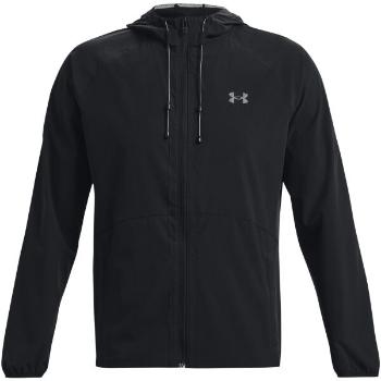 Under Armour STRETCH WOVEN WINDBREAKER Pánská bunda, černá, velikost