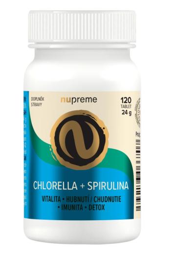 Nupreme BIO Chlorella + Spirulina 120 tablet