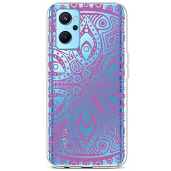 TopQ Kryt Realme 9i silikon Violet Mandala 73043 (Sun-73043)