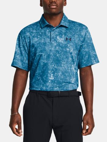 Under Armour UA Playoff 3.0 Printed Polo Triko Modrá