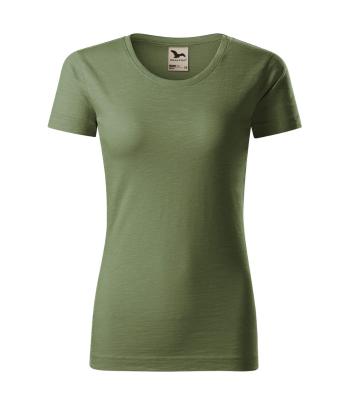 MALFINI Dámské tričko Native - Khaki | XS