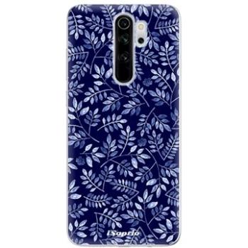 iSaprio Blue Leaves pro Xiaomi Redmi Note 8 Pro (bluelea05-TPU2_RmiN8P)