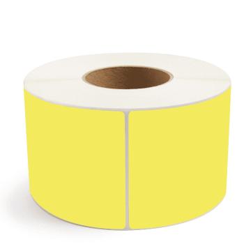 Samolepicí PP (polypropylen) etikety, 69x48mm, 1500ks, pro TTR, žluté, role