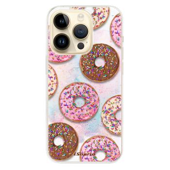 Odolné silikonové pouzdro iSaprio - Donuts 11 - iPhone 14 Pro