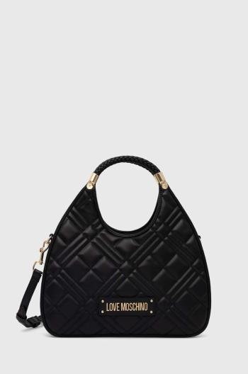 Kabelka Love Moschino černá barva, JC4146PP1LLA0000