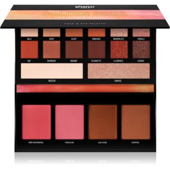 BPerfect Golden Hour The Dawn Edition multifunkční paleta na obličej 54.6 g