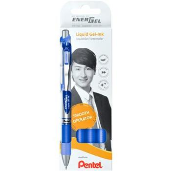 PENTEL BL77 - 4C EnerGel - sada 4 ks, modré, 3 + 1 (BL77-4C SADA ENERGEL 4KS MODRÁ)