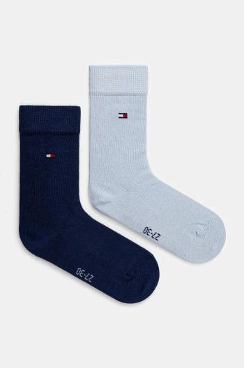 Dětské ponožky Tommy Hilfiger 2-pack modrá barva, 391334