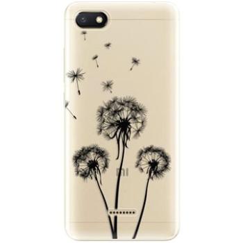 iSaprio Three Dandelions - black pro Xiaomi Redmi 6A (danbl-TPU2_XiRmi6A)