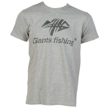 Giants Fishing Tričko pánské šedé Camo Logo