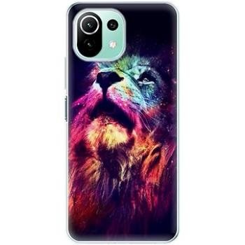 iSaprio Lion in Colors pro Xiaomi Mi 11 Lite (lioc-TPU3-Mi11L5G)