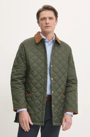 Bunda Barbour 30th Anniversary Liddesdale Quilted Jacket pánská, zelená barva, přechodná, MQU1816