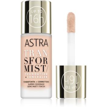 Astra Make-up Transformist dlouhotrvající make-up odstín 001N Alabaster 18 ml