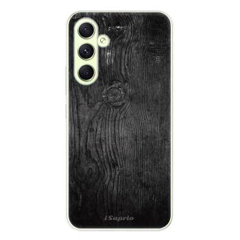 Odolné silikonové pouzdro iSaprio - Black Wood 13 - Samsung Galaxy A54 5G