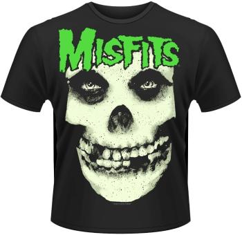 Misfits Tričko Glow Jurek Skull Black S